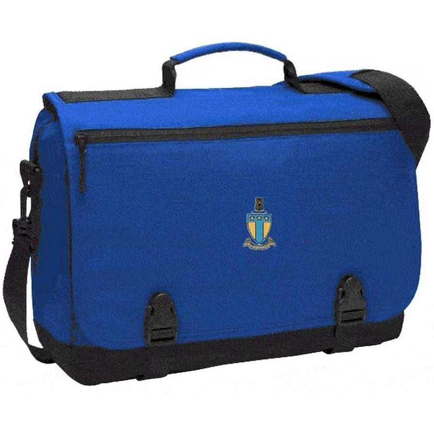 imageAlpha Tau Omega ATO Messenger Briefcase BlueRoyal Blue