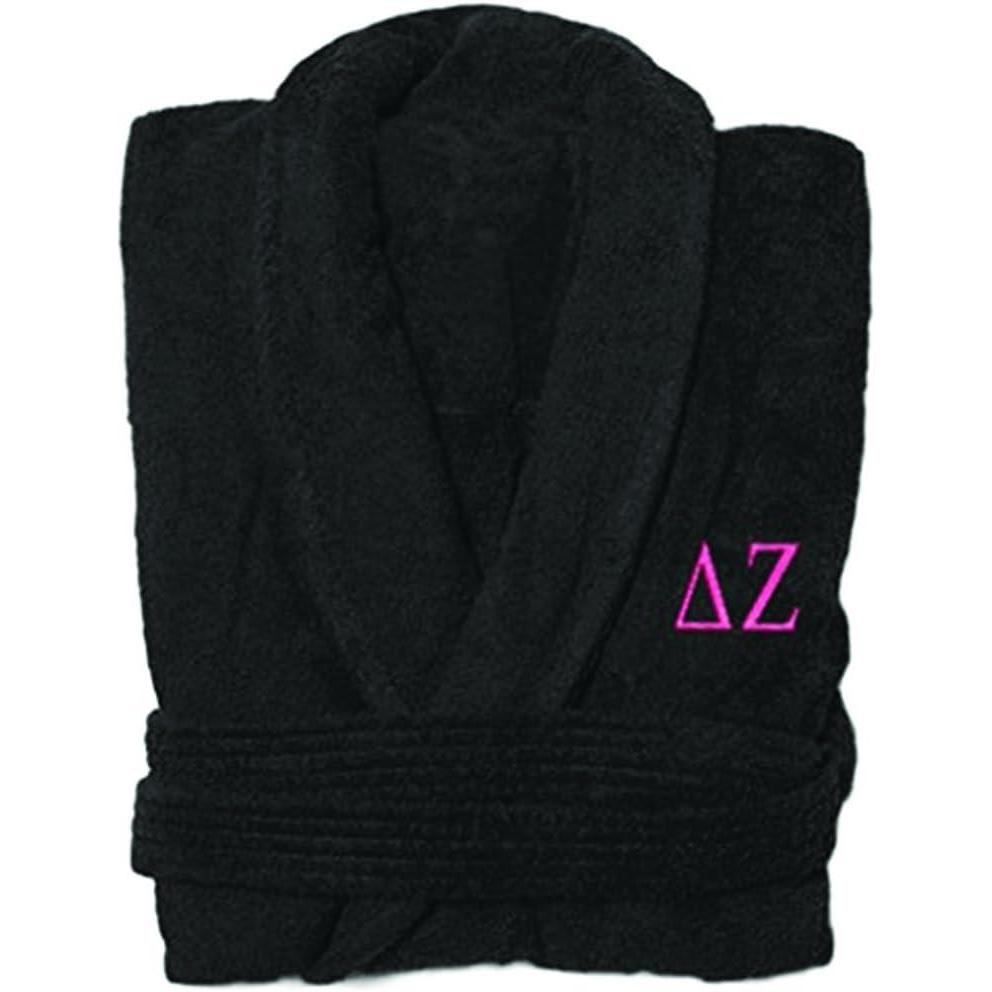 imageDelta Zeta Greek Letter Bathrobe