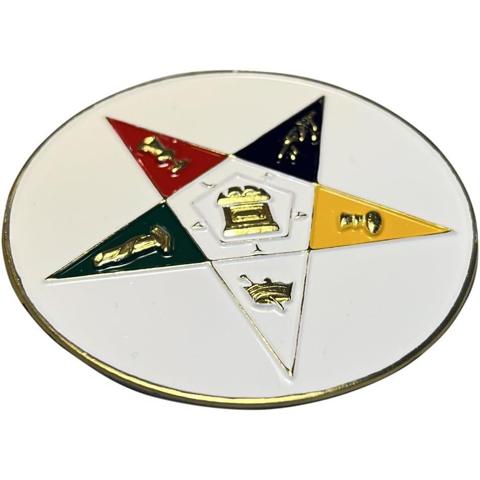 imageOES Order of Eastern Star Die Car Badges