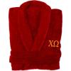 Chi Omega Chi O Greek Letter Bathrobe