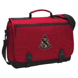 Alpha Sigma Phi Messenger Briefcase Red