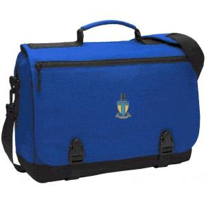 Alpha Tau Omega ATO Messenger Briefcase Blue(Royal Blue)