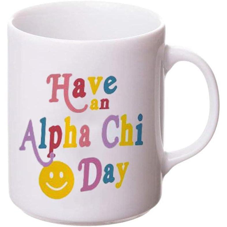 imageGreekgear Alpha Chi Omega Have A Day Coffee Mug