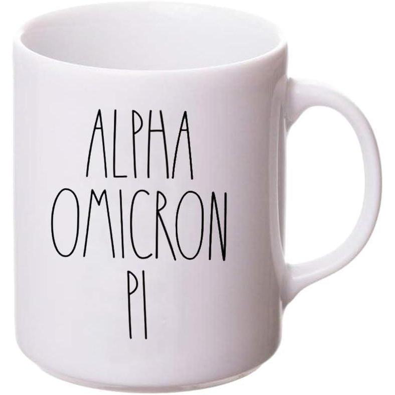 imageGreekgear Alpha Omicron Pi AOII MOD Coffee Mug