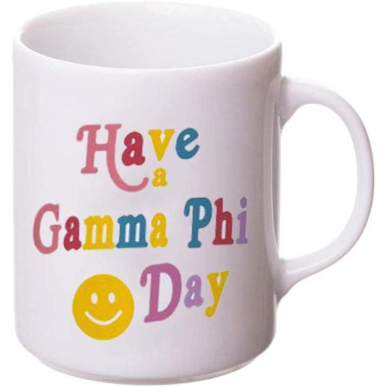 imageGreekgear Gamma Phi Beta Have A Day Coffee Mug