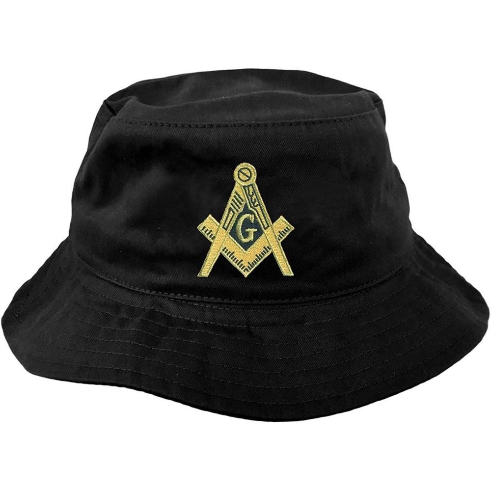imageGreekgear Masonic Mens Floppy HatBlack