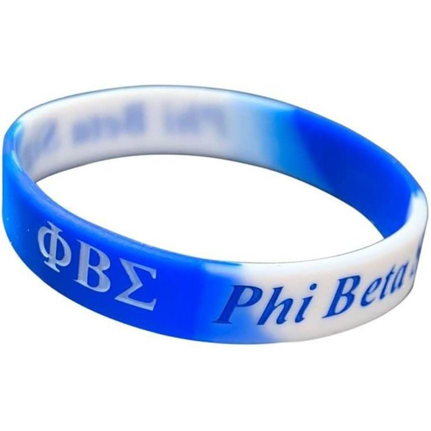 imageGreekgear Phi Beta Sigma Silicone Bracelet