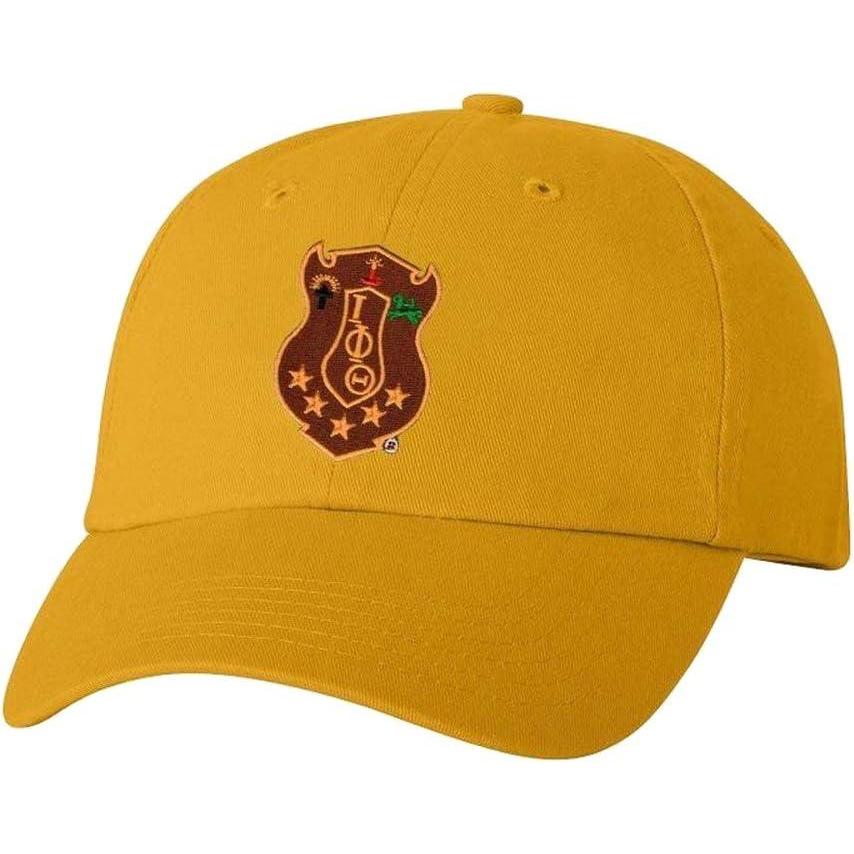 imageIota Phi Theta Crest HatGold