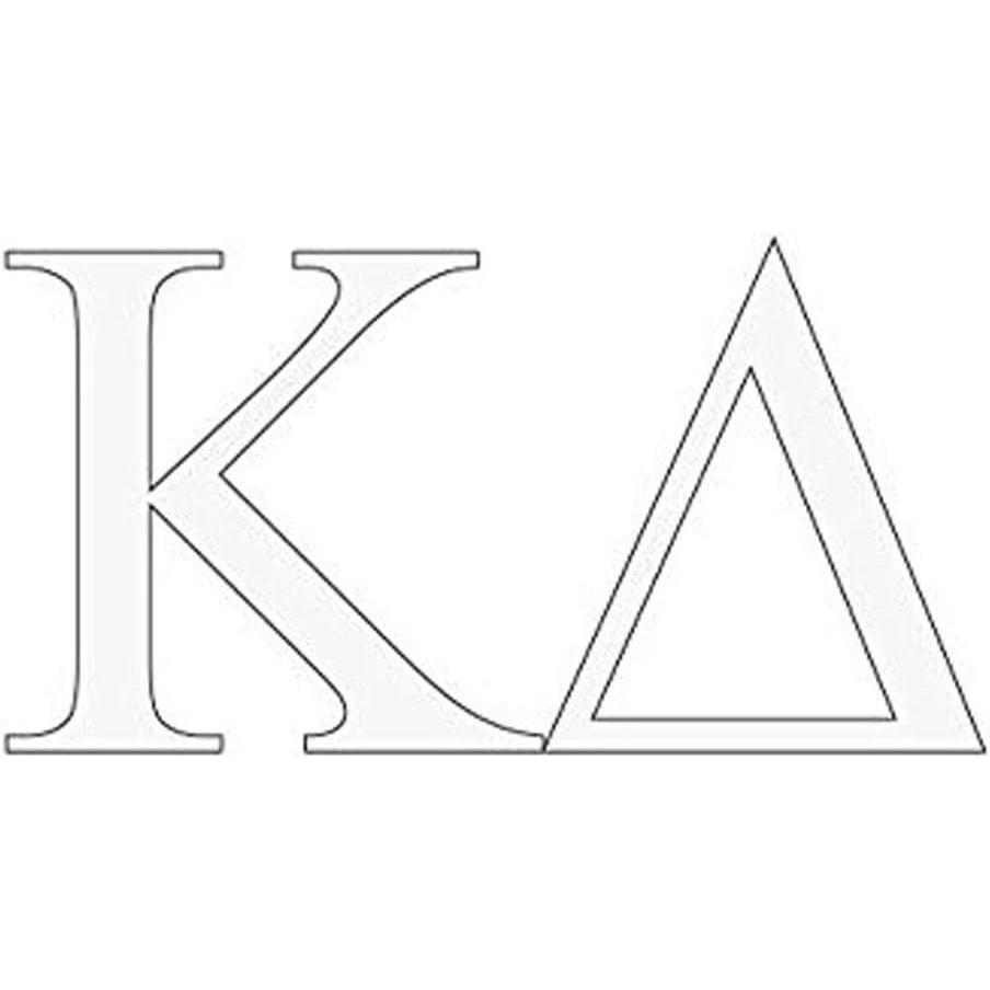imageKappa Delta Greek Letter Window Sticker Decal