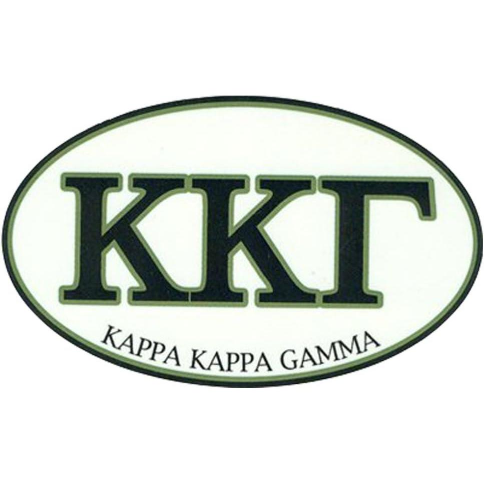 imageKappa Kappa Gamma Euro Style Sticker