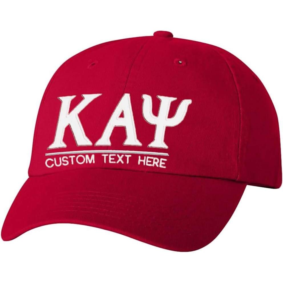 imagePersonalized Kappa Alpha Psi Greek Line HatRed