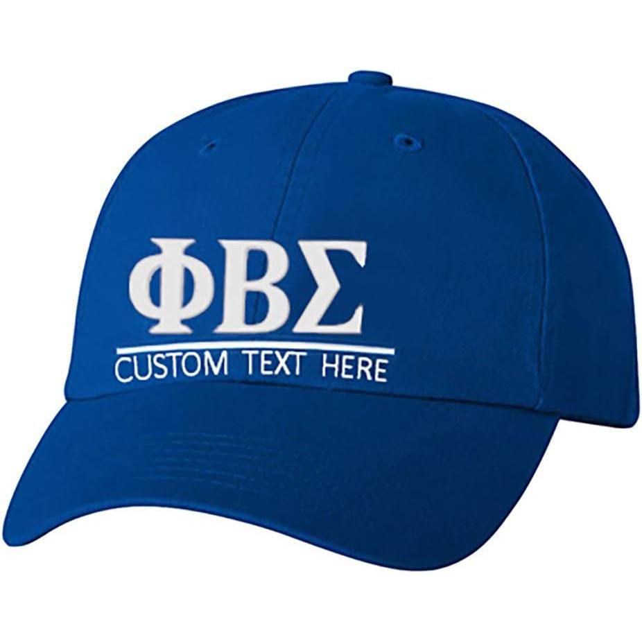 imagePersonalized Phi Beta Sigma Greek Line HatRoyal Blue