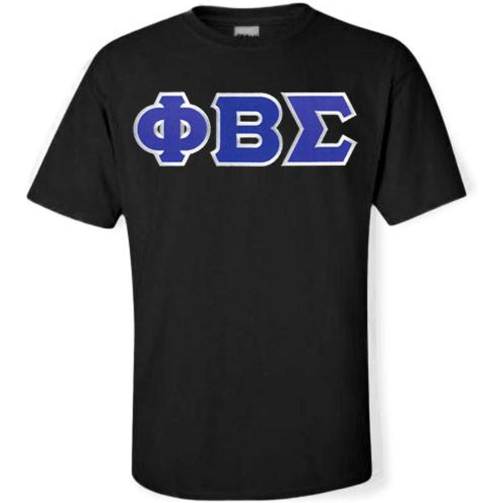 imagePhi Beta Sigma TShirt Sigma Lettered TShirtBlack