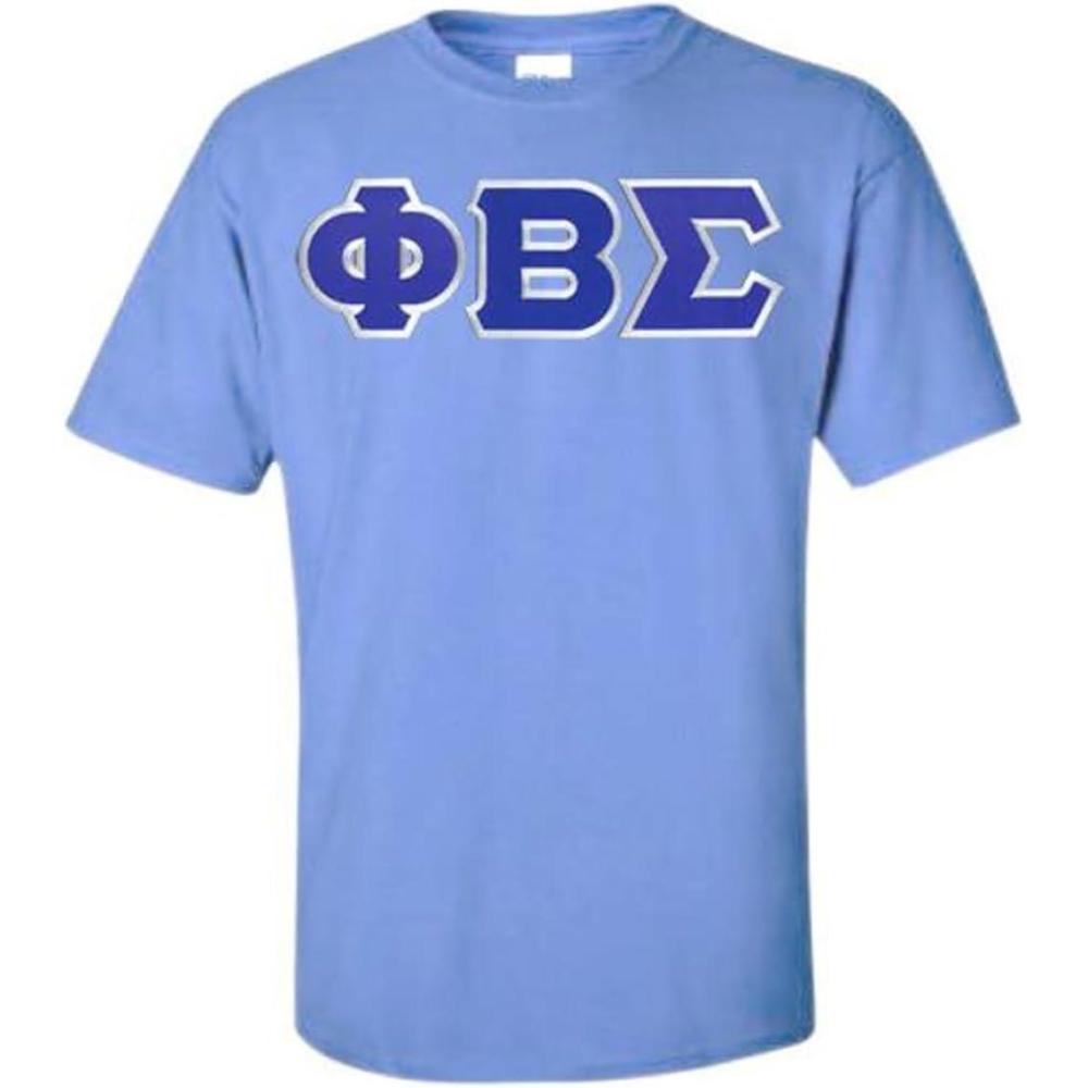 imagePhi Beta Sigma TShirt Sigma Lettered TShirtLight Blue