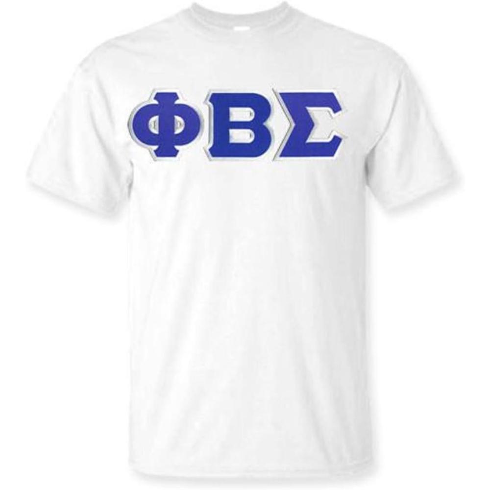 imagePhi Beta Sigma TShirt Sigma Lettered TShirtWhite