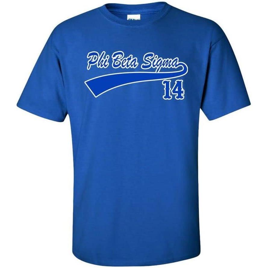 imagePhi Beta Sigma Tail TeeRoyal Blue