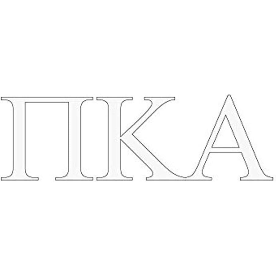 imagePi Kappa Alpha Pike Greek Letter Window Sticker Decal