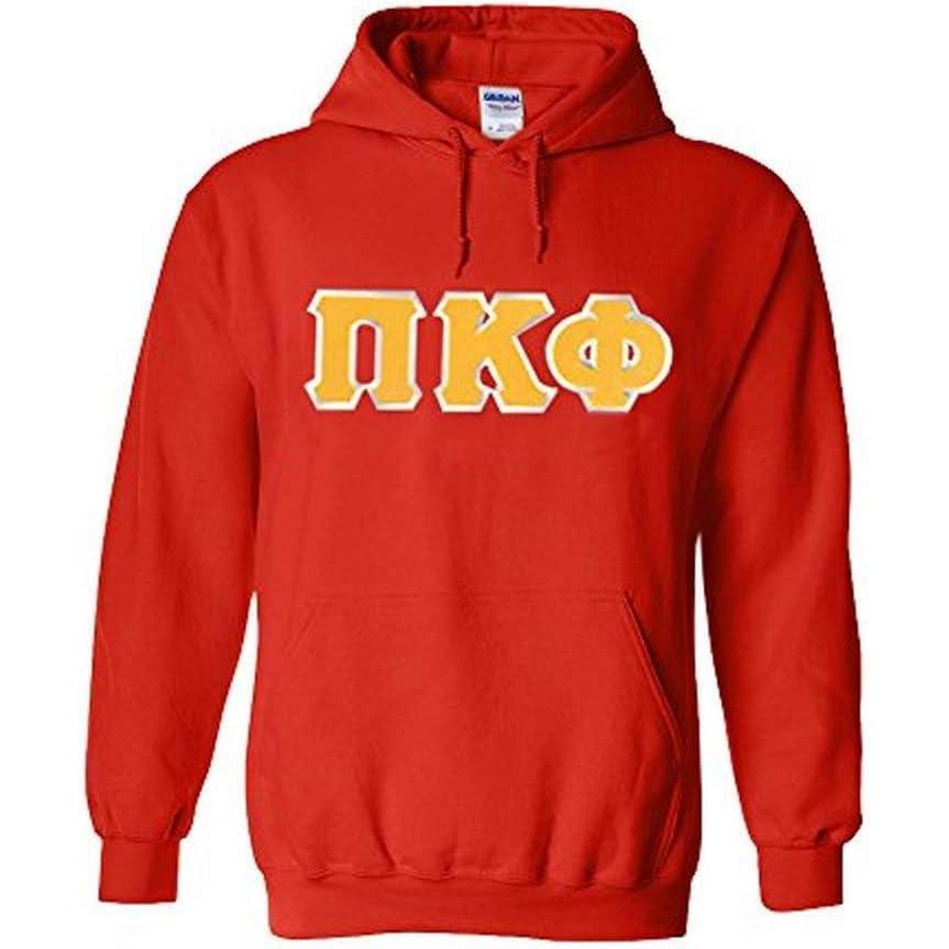 imagePi Kappa Phi Lettered Hooded SweatshirtRed