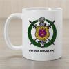Omega Psi Phi Greek Crest Coffee Mug