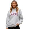 Greekgear Alpha Phi Sorority Lightweight Varsity Mockneck
