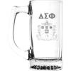 Greekgear Delta Sigma Phi Glass Engraved 25 Ounce Mug