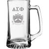 Greekgear Delta Sigma Phi Glass Engraved Mug Transparent