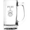 Greekgear FIJI Glass Engraved Mug Transparent