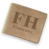 Greekgear Farmhouse Fraternity Wallet Tan – Light Brown