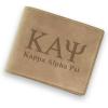Greekgear Kappa Alpha Psi Fraternity Wallet Tan – Light Brown