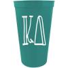 Greekgear Kappa Delta Carson Stadium 22 Oz. Cup (Pack of 4) Seafoam