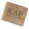 Greekgear Kappa Delta Rho Fraternity Wallet Tan – Light Brown