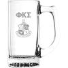 Greekgear Phi Kappa Sigma Glass Engraved Mug Transparent