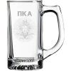 Greekgear Pi Kappa Alpha PIKE Glass Engraved Mug Transparent