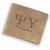 Greekgear Psi Upsilon Fraternity Wallet Tan – Light Brown