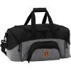 Iota Phi Theta Colorblock Duffel Bag Black/Grey