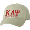 Personalized Kappa Alpha Psi Greek Line Hat(Tan)