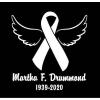 Personalized in Memory of Ribbon Decal Sticker 6 Inches(6 Inches)