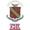 Sigma Kappa Crest Decals Multicolored