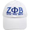 Zeta Phi Beta World Famous Line Hat(White)
