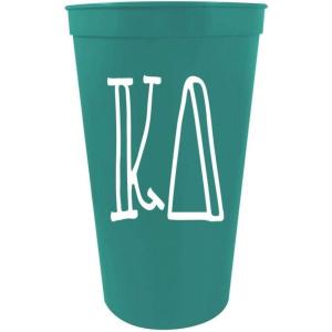 Greekgear Kappa Delta Carson Stadium 22 Oz. Cup (Pack of 4) Seafoam