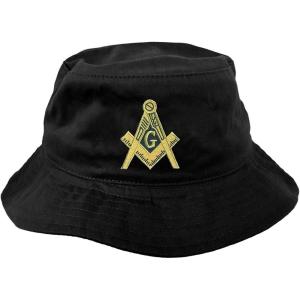 Greekgear Masonic Mens Floppy Hat(Black)