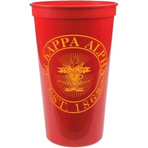 Greekgear Pi Kappa Alpha PIKE Big Plastic Stadium Cup Set of 4