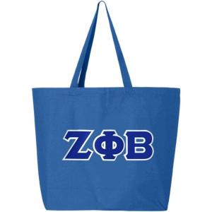 Greekgear Zeta Phi Beta Canvas Tote