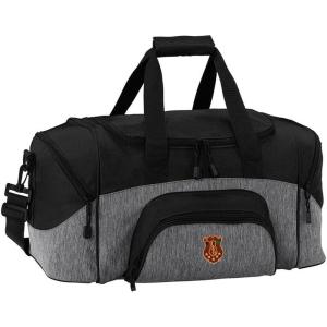 Iota Phi Theta Colorblock Duffel Bag Black/Grey