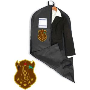 Iota Phi Theta Garment Bag Black