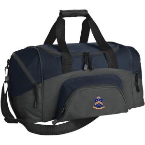 Pi Kappa Phi Colorblock Duffel Bag Navy/Dark Charcoal