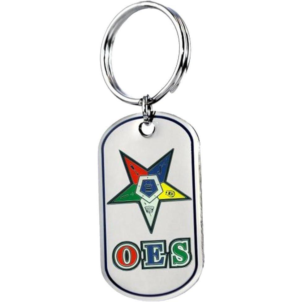 imageGreekgear OES Order of Eastern Star Reversible Key Chains