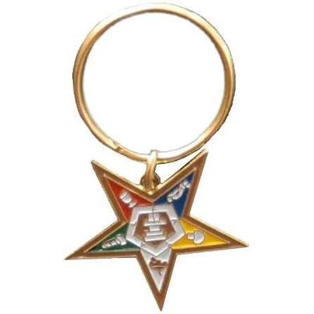 imageGreekgear Order Of Eastern Star OES Shield Key Chain