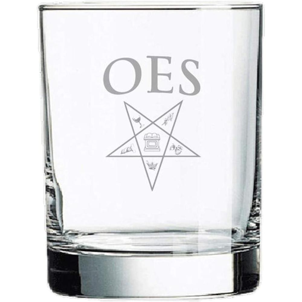 imageGreekgear Order Of Eastern Star Rocks Glass