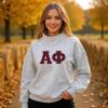 Greekgear Alpha Phi Varsity Lightweight Mockneck